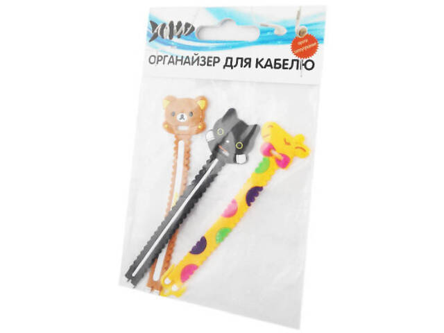 Тримач для кабелю Piko органайзер 'Animals' (1283126461668) - Фото 2