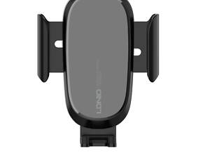Тримач для смартфона розсувна система фіксації LDNIO MW21 QC / PD15W Wireless charger Чорний