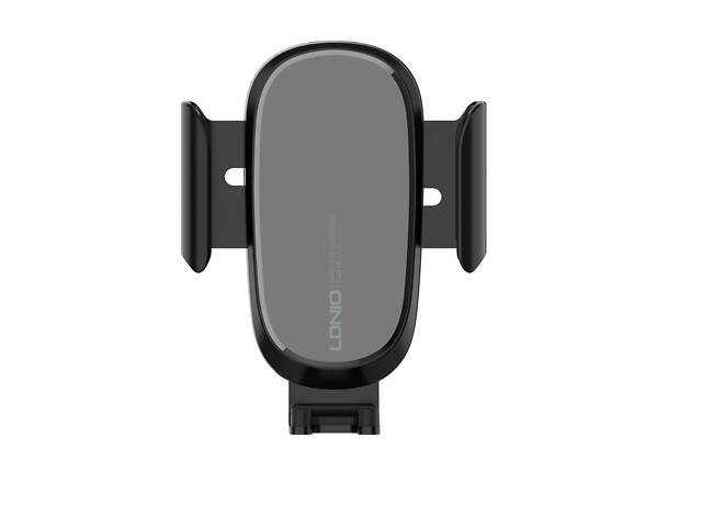 Держатель для смартфона раздвижная система фиксации LDNIO MW21 QC / PD15W Wireless charger Черный - Фото 1