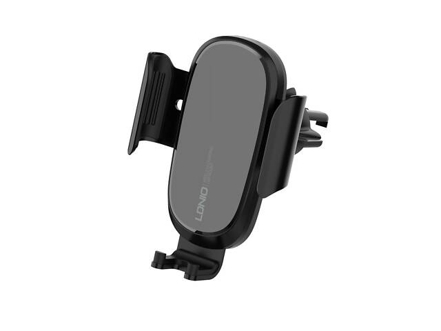 Держатель для смартфона раздвижная система фиксации LDNIO MW21 QC / PD15W Wireless charger Черный - Фото 4
