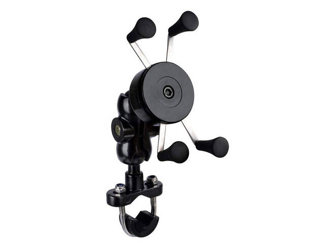 Держатель для телефона на мотоцикл с USB MotoChina (10152 XS-CH01) - Фото 2