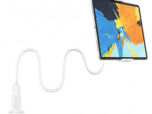 Тримач для телефона та планшета з кріпленням до столу White