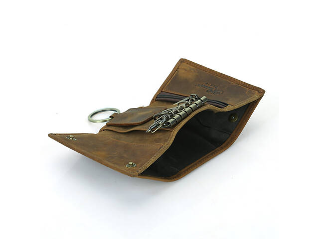 Тримач ключів ключниця шкіра Massimi №628 - Фото 7