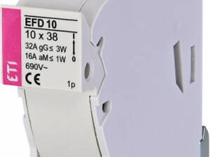 Тримач запобіжника 1P 32A 690В 10x38мм [2540001] EFD 10 ETI