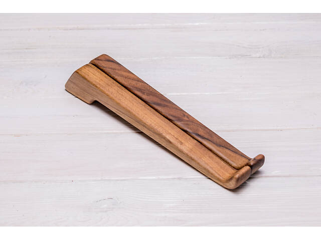 Тримач з дерева для ноутбука ecoWalnut 280x43x25 мм - Фото 1