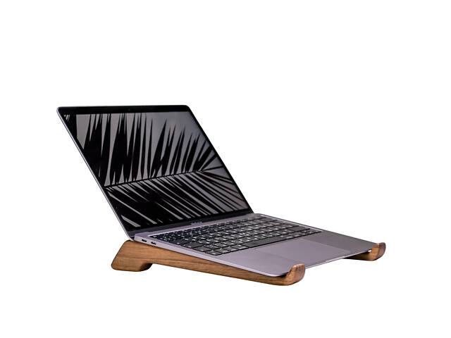 Тримач з дерева для ноутбука ecoWalnut 280x43x25 мм - Фото 3