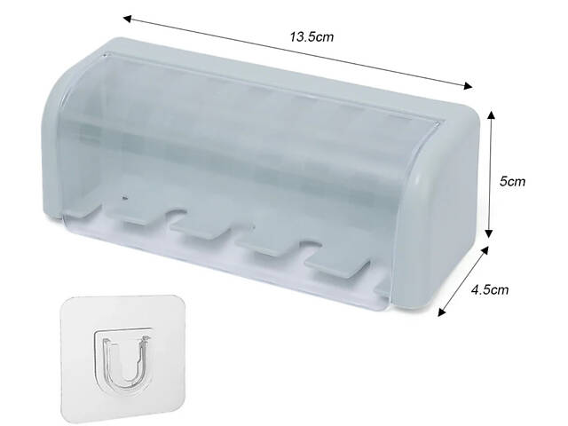 Тримач зубних щіток Toothbrush Storage настінний - Cayn - Фото 3