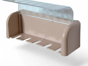 Тримач зубних щіток Toothbrush Storage настінний - Coral