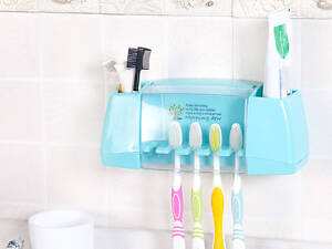 Тримач зубних щіток і пасти Morning Dew - Blue