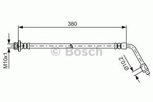 Деталь Розпродаж! Товарний вигляд збережено! BOSCH 1987481623 на NISSAN NAVARA (D22)