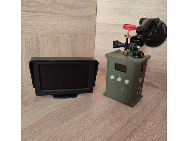 Детектор Сова 1 обнаружения FPV-дронов на частоте 5.3ГГц - 5.9 ГГц, Bluetooth, интеграция с РЭБ, +Монитор 4'3 дюйма для В - Фото 1