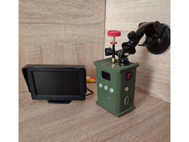 Детектор Сова 1 обнаружения FPV-дронов на частоте 5.3ГГц - 5.9 ГГц, Bluetooth, интеграция с РЭБ, +Монитор 4'3 дюйма для В - Фото 2