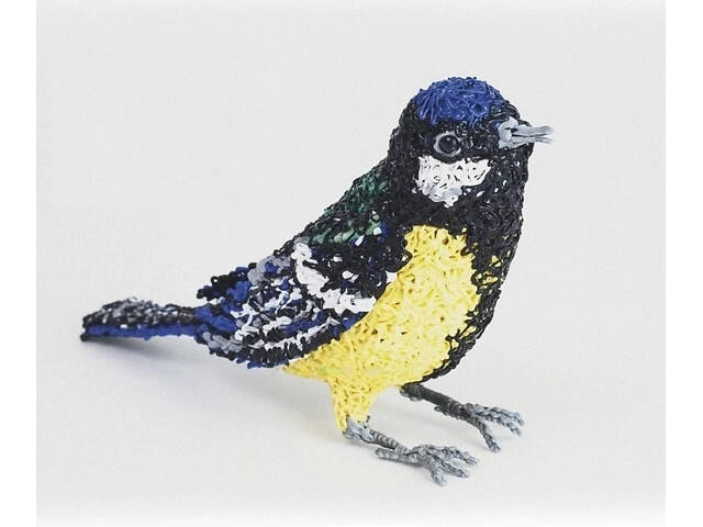 Дитяча 3D-ручка для малювання з екопластиком 3D-6-2 набір з трафаретами - Фото 5