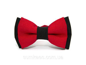 Дитячий краватка метелик Gofin чорно червоний DGB-2620