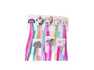 Дитяча іграшка аксесуари для дівчат CC-14 прядки для волосся веселкові