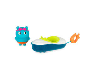 Дитяча іграшка для гри у ванні Бегемотик Battat DD656419