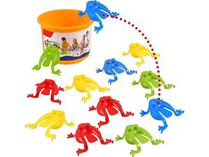 Детская игрушка лягушка прыгунчик 5 см в ассортименте (161421) видео в описании