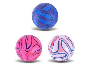 Детская игрушка мяч резиновый 23 см, вес 60 грамм (RB24376) 3 цвета