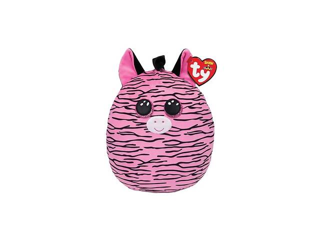 Детская игрушка мягконабивная TY Squish A Boos Зебра Zoey 20 см Разноцветный ЦБ 00252015 - Фото NaN
