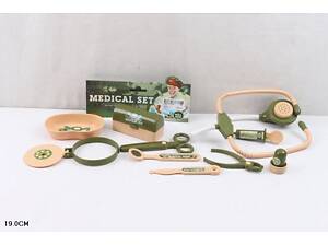 Детская игрушка набор врача 1612 стетоскоп шприц аксессуары