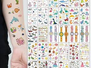 Дитяча іграшка наліпка тимчасове татуювання для хлопчиків (водонепроникні та довготривалі) TT-5