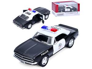 Детская игрушка полицейский автомобиль 1967 Chevrolet Camaro Z/28 (Police) KT 5341 WP металло - пластиковый корпус