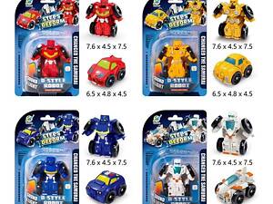 Дитяча іграшка робот трансформер, 39-19, 4 види