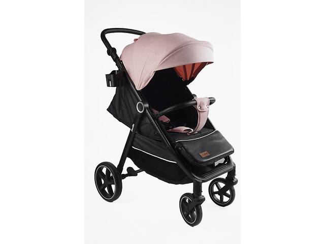 Детская коляска прогулочная Joy Sevillia Черно-розовый (170084) - Фото 1
