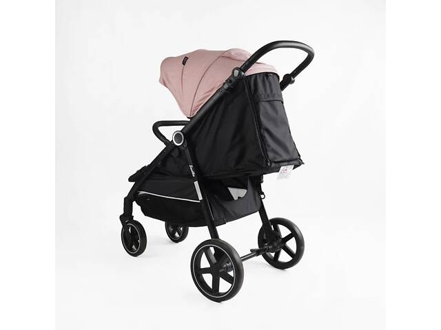 Детская коляска прогулочная Joy Sevillia Черно-розовый (170084) - Фото 5