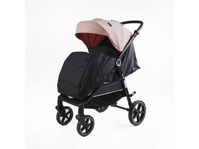 Детская коляска прогулочная Joy Sevillia Черно-розовый (170084) - Фото 6
