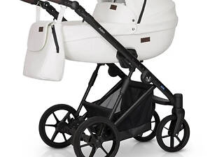 Дитячий візок Verdi Aston білого кольору автокрісло в подарунок.