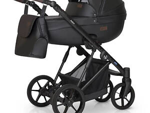 Дитячий візок Verdi Aston чорного кольору автокрісло в подарунок.