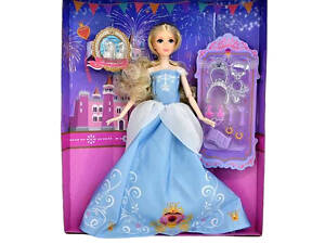 Дитяча лялька з аксесуарами Yufeng 30 см Різнокольорова (144129)