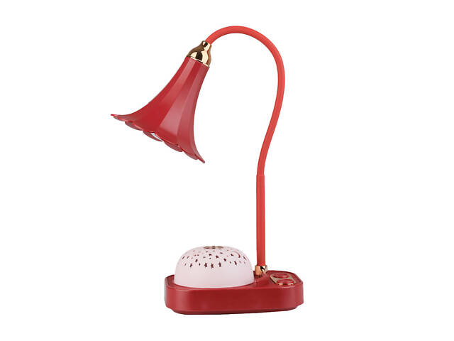 Детская лампа ночник с проэкцией звездного неба 3.2 Вт красная UP180R - Фото 2