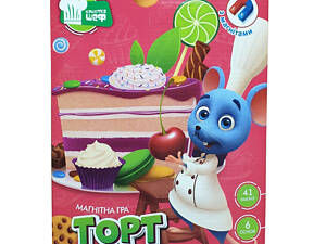 Детская настольная игра Vladi Toys Вкусности 'Торт' (укр)