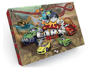 Дитяча настільна розважальна гра 'Crazy Cars Rally' DTG93R від 3 років