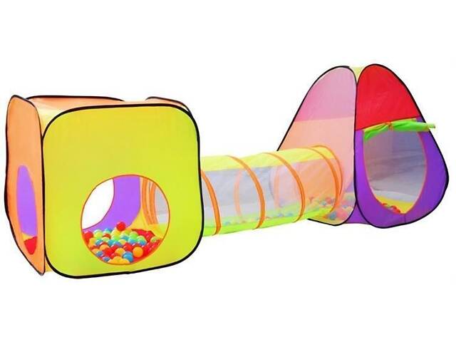 Дитяча палатка Iglo + тунель + 200м'ячів - 2880 - Фото 9
