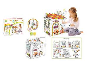 Дитячий намет зі світлом та піснями англійською мовою (Z 030) кольорові фломастери