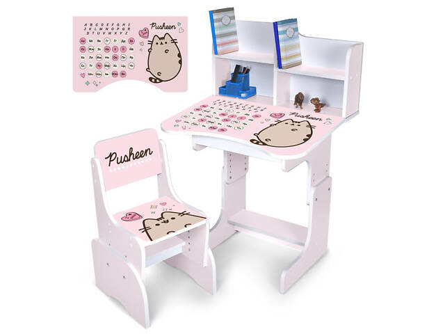 Дитяча Парта N 2071-17-7-7A зі стільчиком - Фото 1