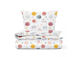 Дитяче ліжко без простирадла HAPPY MOON Cosas рожеве 110х140 см