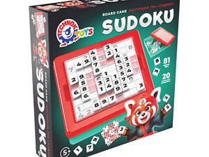 Дитяча розвиваюча гра 'Судоку' 2956TXK 81 фішка, 10 шаблонів