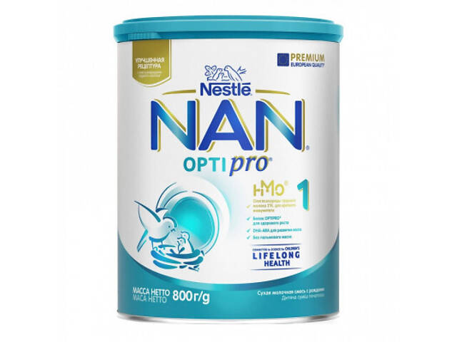 Дитяча суміш Nestle NAN 1 Optipro 2'FL +0 міс. 800 г (7613032405700) - Фото 1