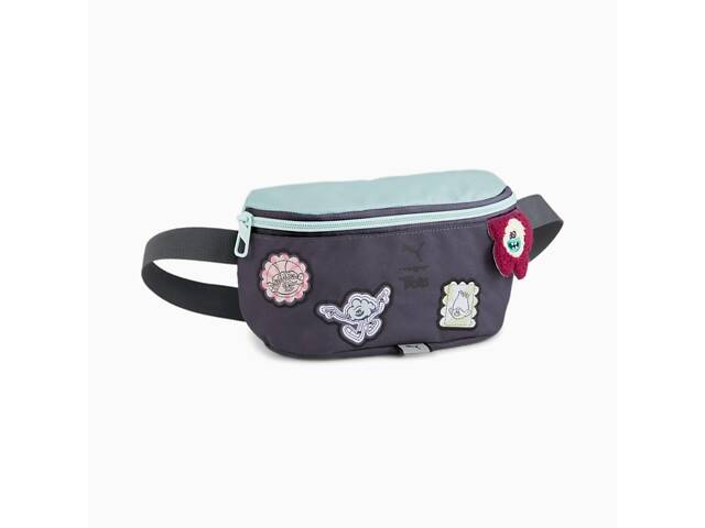 Детская Сумка на пояс Puma x Trolls Waist Bag 2L Синий 22,5х11,9х7 см (091032-01) - Фото 1