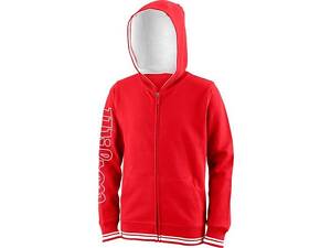 Детская Толстовка Wilson TEAM II FZ HOODY Y Красный 152-158 (WRA796703 152-158)