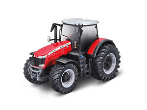 Дитяча іграшка Трактор Massey Ferguson 8740S Bburago 18-31613, 10 см