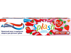 Дитяча зубна паста Aquafresh Splash 50 мл (5054563204240)
