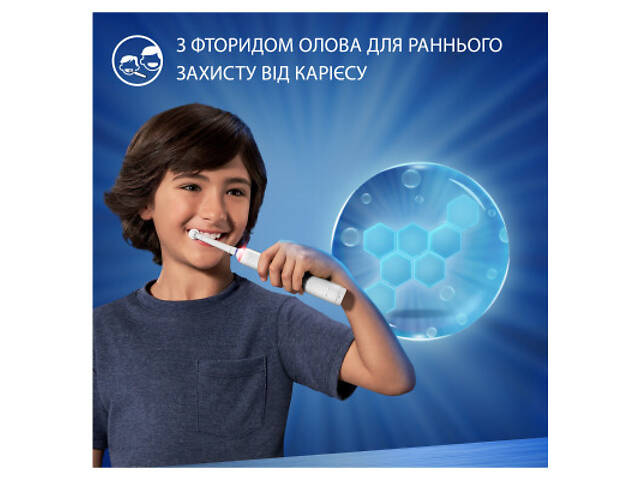 Дитяча зубна паста Oral-B Pro Junior для дітей від 6 до 12 років 75 мл (8700216089654) - Фото 3