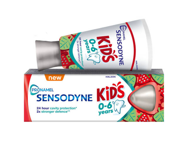 Дитяча зубна паста Sensodyne Пронамель для дітей 0-6 років Ягідний мікс 50 мл (5054563219534) - Фото 1