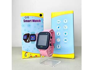 Детские часы Smart Q15 (Розовый)