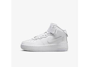 Детские Кроссовки Nike AIR FORCE 1 MID EASYON Белый 37.5 (7dFN1193-111 37.5)